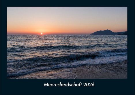 Tobias Becker: Meereslandschaft 2026 Fotokalender DIN A4, Kalender