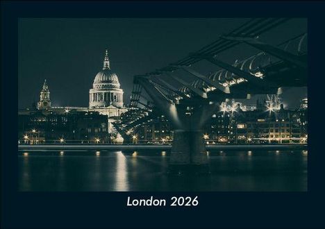 Tobias Becker: London 2026 Fotokalender DIN A5, Kalender