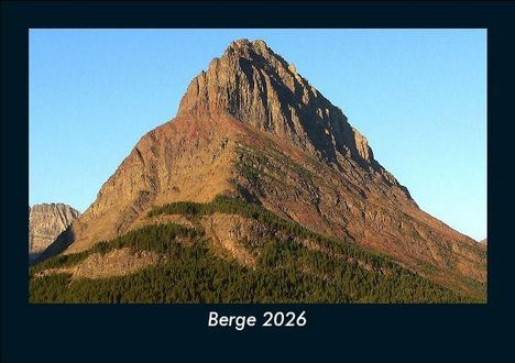 Tobias Becker: Berge 2026 Fotokalender DIN A5, Kalender