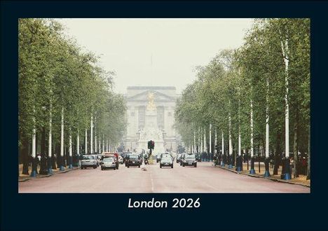 Tobias Becker: London 2026 Fotokalender DIN A5, Kalender