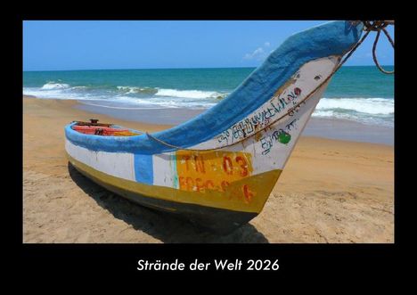 Tobias Becker: Strände der Welt 2026 Fotokalender DIN A3, Kalender