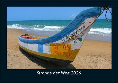 Tobias Becker: Strände der Welt 2026 Fotokalender DIN A5, Kalender