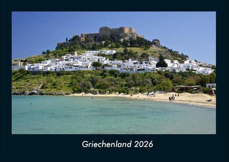 Tobias Becker: Griechenland 2026 Fotokalender DIN A4, Kalender