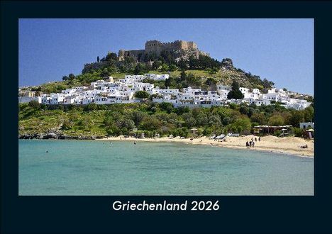 Tobias Becker: Griechenland 2026 Fotokalender DIN A5, Kalender