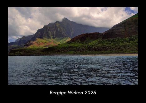 Tobias Becker: Bergige Welten 2026 Fotokalender DIN A3, Kalender