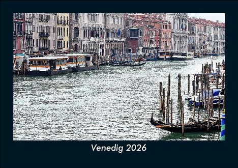 Tobias Becker: Venedig 2026 Fotokalender DIN A5, Kalender