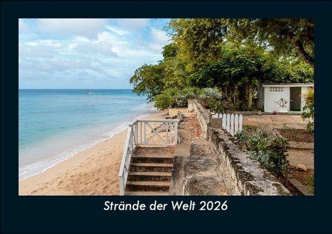 Tobias Becker: Strände der Welt 2026 Fotokalender DIN A5, Kalender
