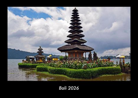 Tobias Becker: Bali 2026 Fotokalender DIN A3, Kalender