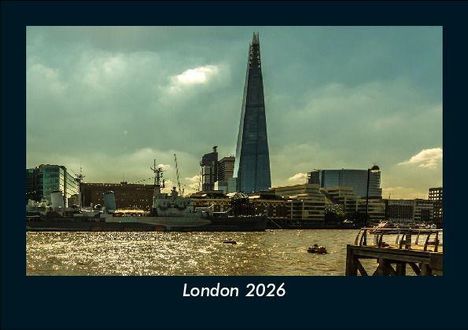 Tobias Becker: London 2026 Fotokalender DIN A5, Kalender