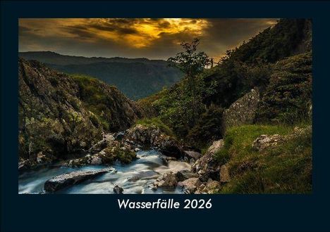 Tobias Becker: Wasserfälle 2026 Fotokalender DIN A5, Kalender