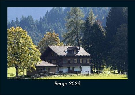 Tobias Becker: Berge 2026 Fotokalender DIN A5, Kalender