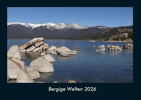 Tobias Becker: Bergige Welten 2026 Fotokalender DIN A4, Kalender