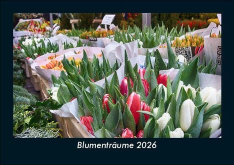 Tobias Becker: Blumenträume 2026 Fotokalender DIN A5, Kalender