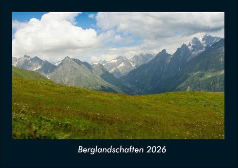 Tobias Becker: Berglandschaften 2026 Fotokalender DIN A4, Kalender