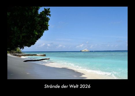 Tobias Becker: Strände der Welt 2026 Fotokalender DIN A3, Kalender