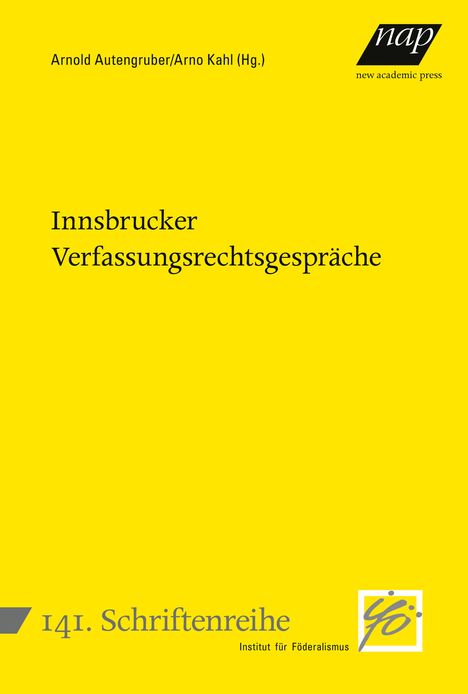 Innsbrucker Verfassungsrechtsgespräche, Buch