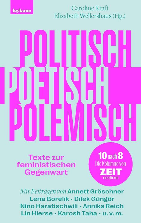 Politisch, poetisch, polemisch, Buch