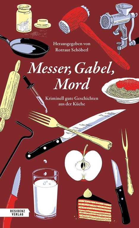 Messer, Gabel, Mord, Buch