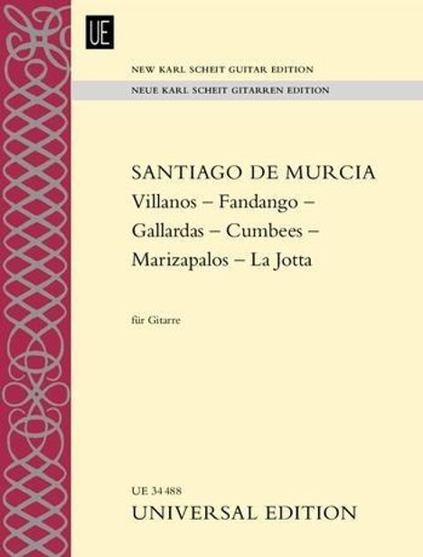 Murcia, S: Villanos - Fandango - Gallardas - Cumbees - Mariz, Buch