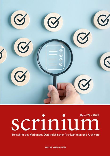 Scrinium Band 79 - 2025, Buch