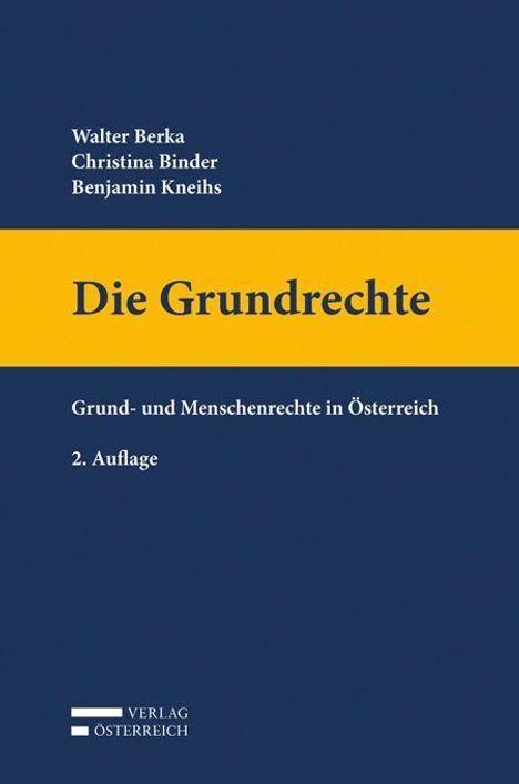 Walter Berka: Berka, W: Grundrechte, Buch