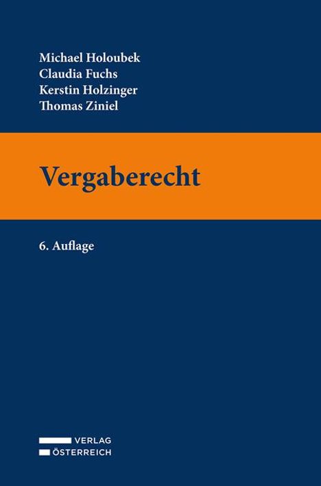 Michael Holoubek: Vergaberecht, Buch