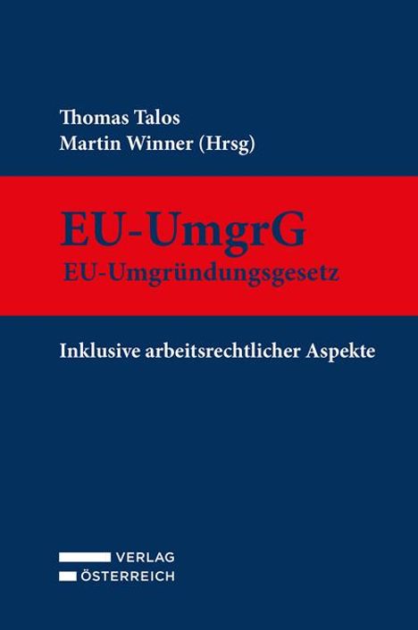 EU-UmgrG - EU-Umgründungsgesetz, Buch