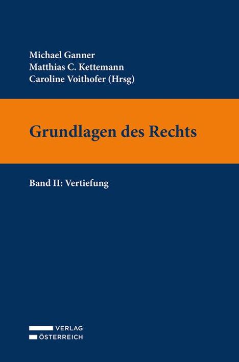 Michael Ganner: Grundlagen des Rechts, Buch