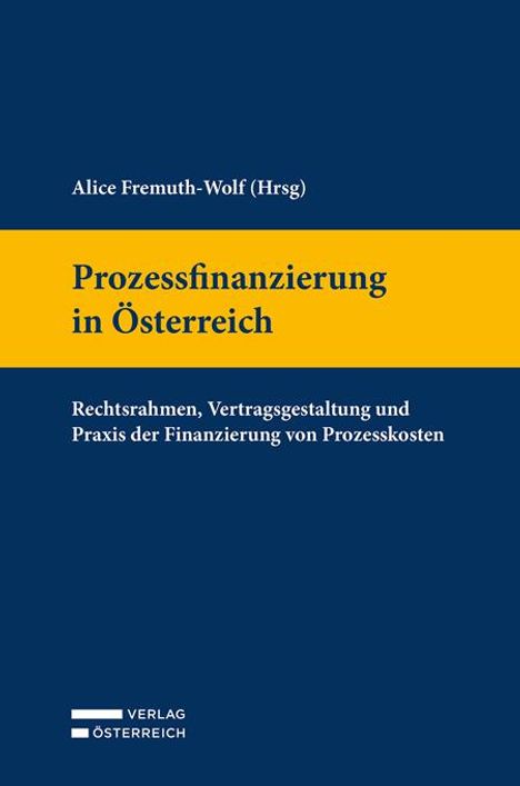 Prozessfinanzierung in Österreich, Buch