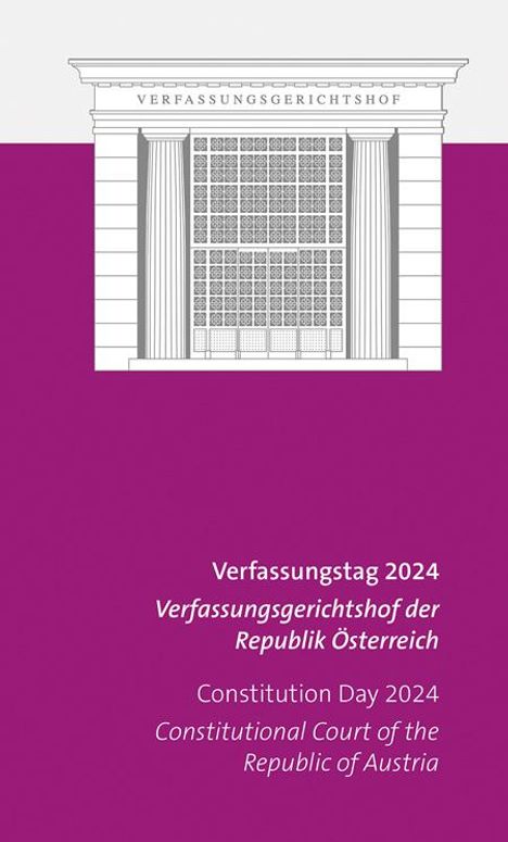 Verfassungstag 2024, Buch