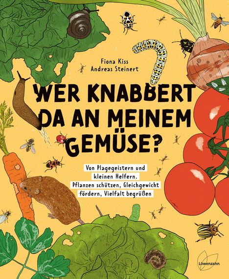Fiona Kiss: Wer knabbert da an meinem Gemüse?, Buch