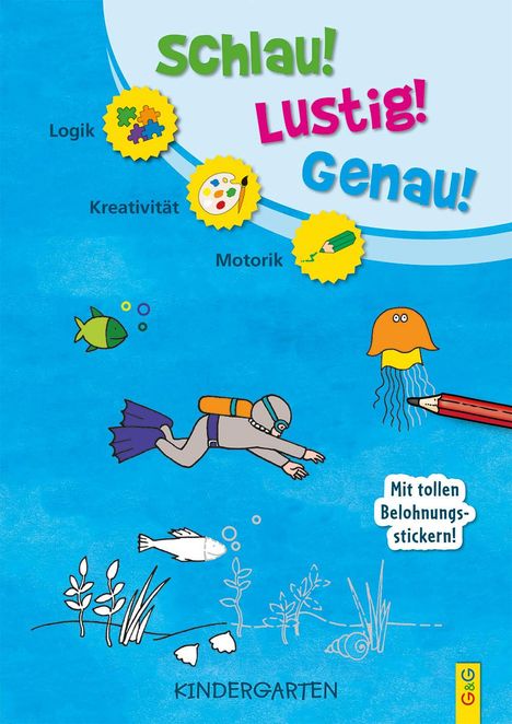 Engelbert Gressl: Schlau-Lustig-Genau - Kindergarten, Buch