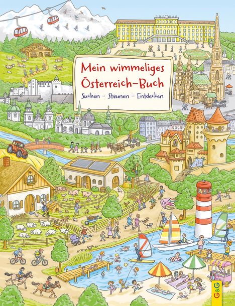 Edith Thabet: Mein wimmeliges Österreich-Buch, Buch