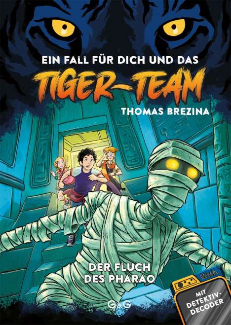 Thomas Brezina: Tiger-Team - Der Fluch des Pharao, Buch