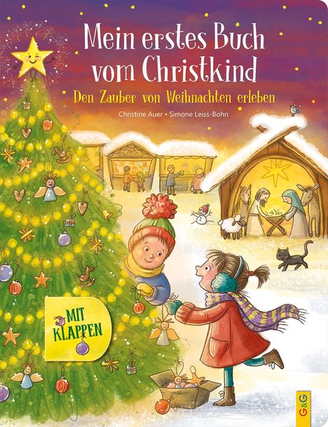 Christine Auer: Mein erstes Buch vom Christkind - mit Klappen, Buch