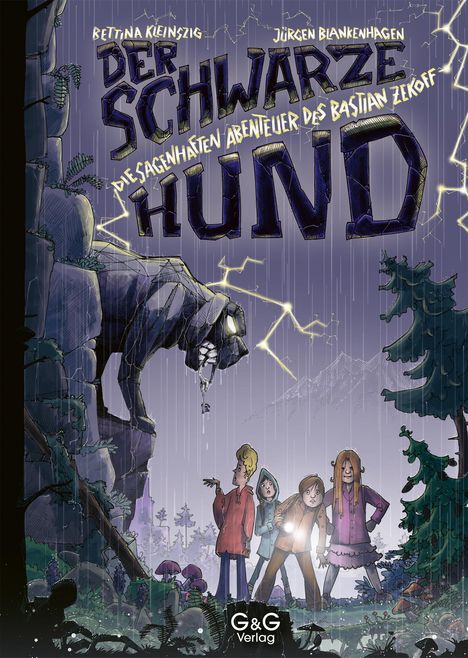 Bettina Kleinszig: Die sagenhaften Abenteuer des Bastian Zekoff - Der schwarze Hund, Buch