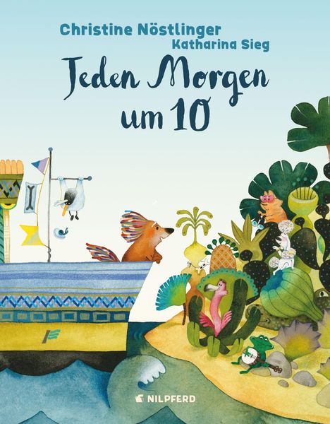 Christine Nöstlinger: Jeden Morgen um 10, Buch