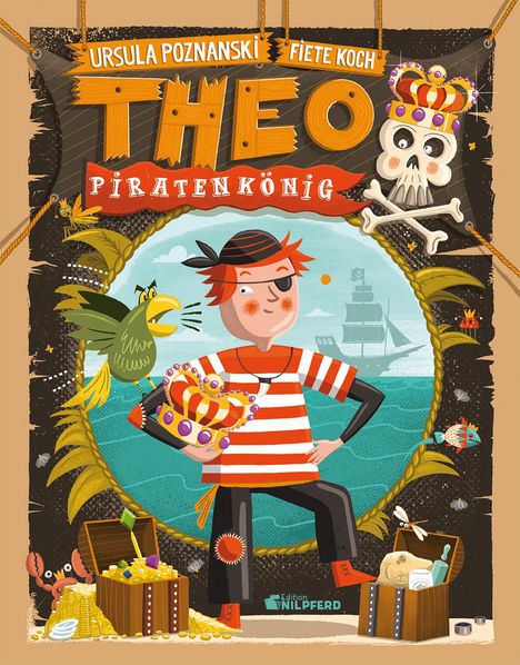 Ursula Poznanski: Theo Piratenkönig, Buch