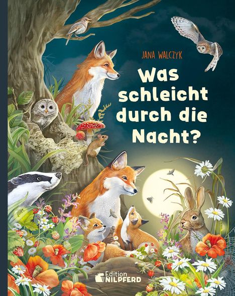 Jana Walczyk: Was schleicht durch die Nacht?, Buch