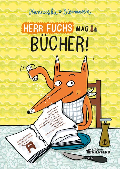 Franziska Biermann: Herr Fuchs mag Bücher, Buch