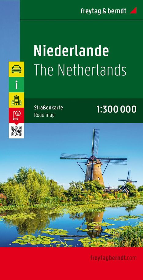 Niederlande 1 : 300 000, Karten