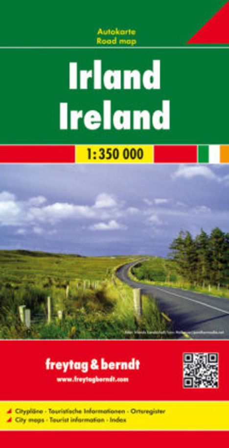 Irland 1 : 350 000. Autokarte, Karten