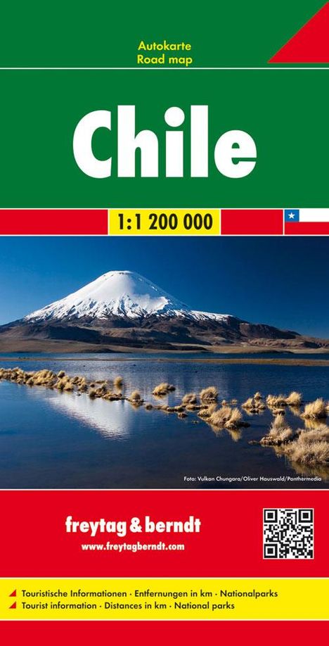 Chile 1 : 1 200 000, Karten