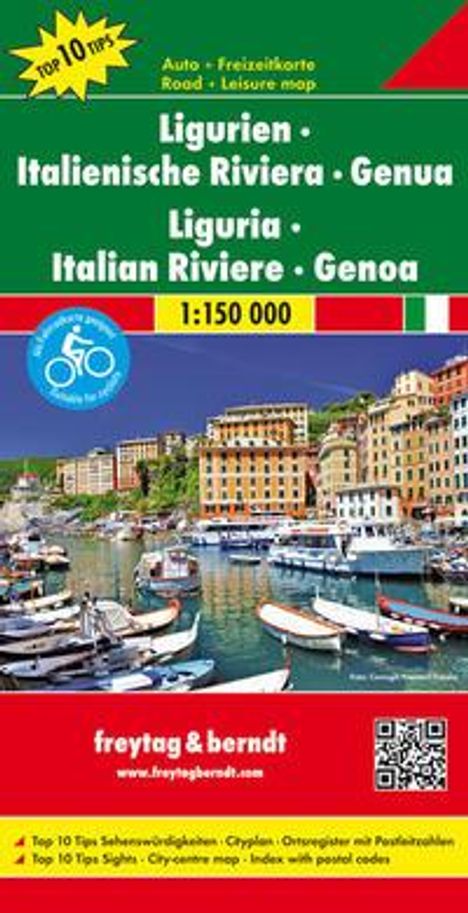 Ligurien - Italienische Riviera - Genua 1 : 150 000, Karten