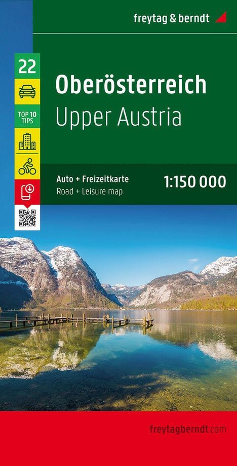 Freytag-Berndt und Ataria KG: Oberösterreich Autokarte, Karten
