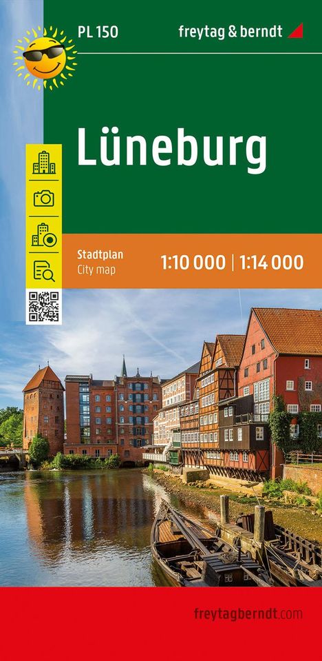Lüneburg, Stadtplan 1:14.000, Karten