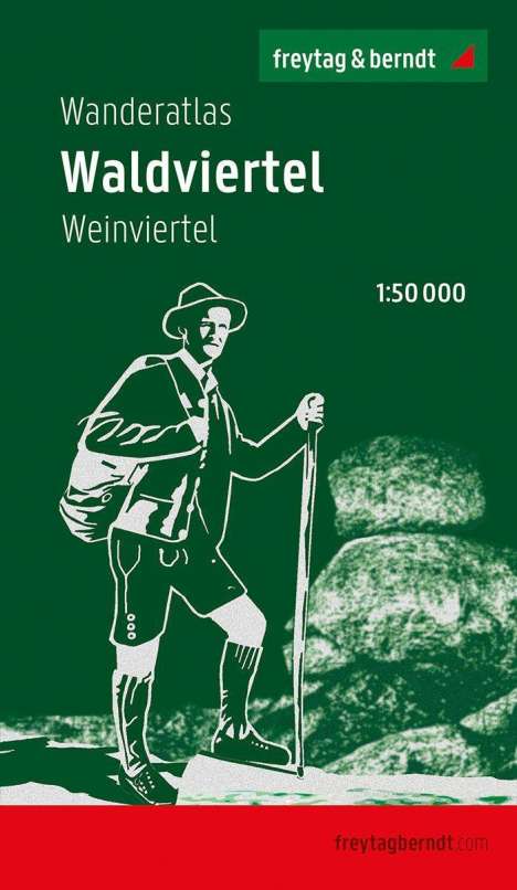 Wanderatlas Waldviertel - Weinviertel, Buch