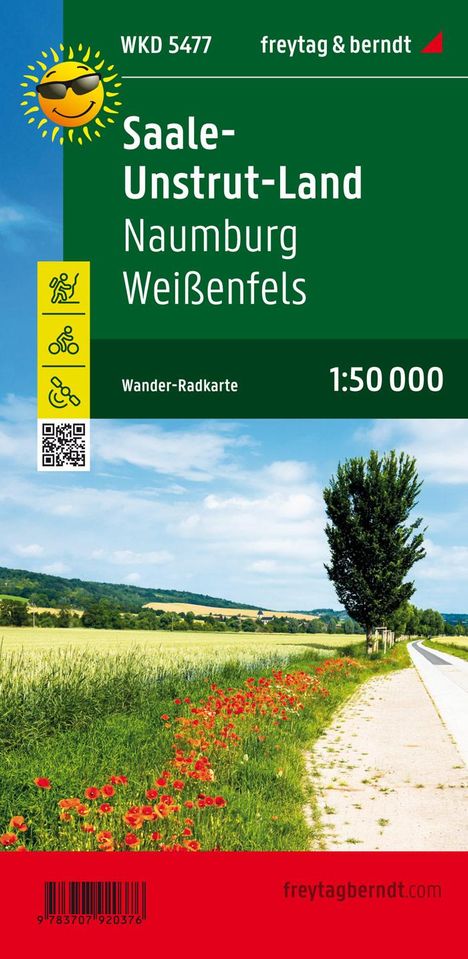 Saale-Unstrut-Land, Wander + Radkarte 1:50.000, Karten