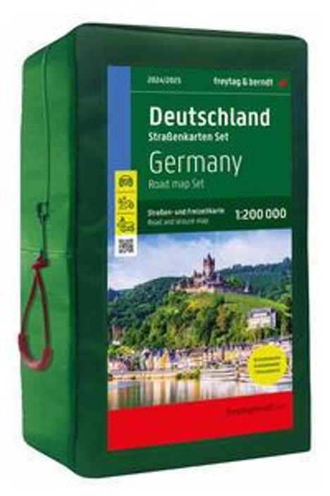 Deutschland, Straßenkarten-Set 1:200.000, 2024/2025, freytag &amp; berndt, Buch