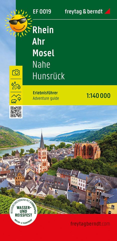 Rhein - Ahr - Mosel, Erlebnisführer 1:140.000, freytag &amp; berndt, Karten